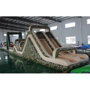 biggest inflatable assault courses